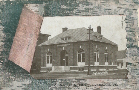 Cobleigh Public Library, Lyndonville, VT, Published by Cheney Bros (c. 19080