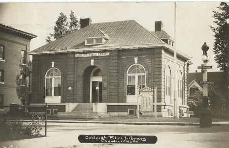 Cobleigh Public Library Lyndonville VT.