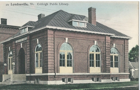 Lyndonville, Vt. Cobleigh Public Library.