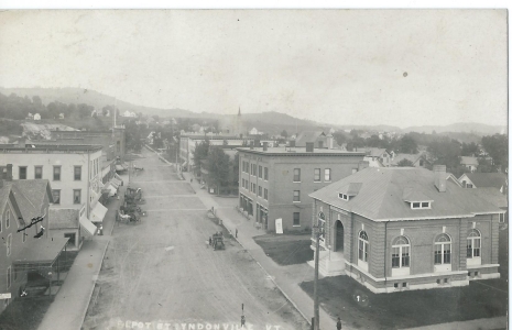 Depot st Lyndonville, VT. (c. 1908)