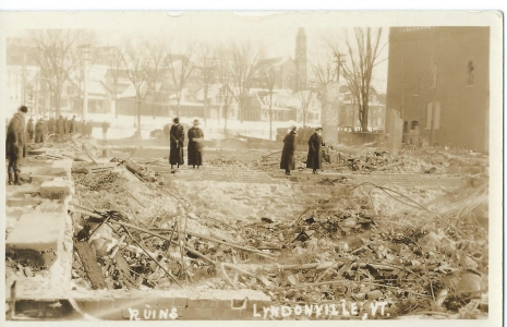 Ruins of the stern block Jan 21st 1924