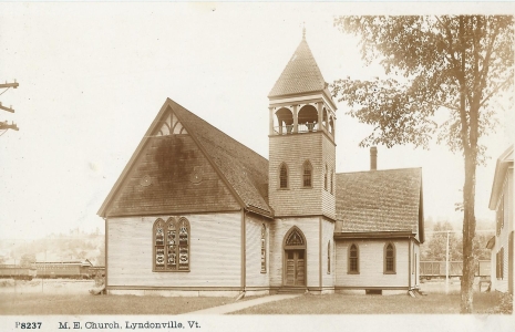 M. E. Church Lyndonville, VT. (c. 1897-1898)