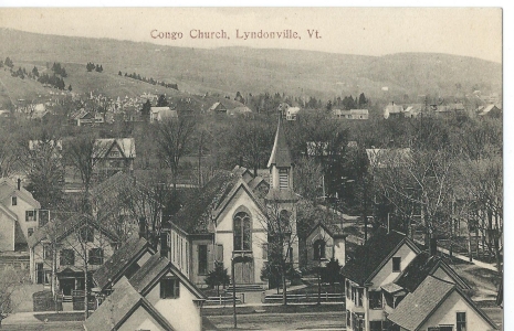 old Congo Church, Lyndonville, Vt (c 1809)