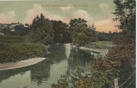 On the Passumpsuc, Lyndonville, Vermont.