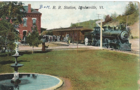 [B + M] R.R Stations Lyndonville, VT.