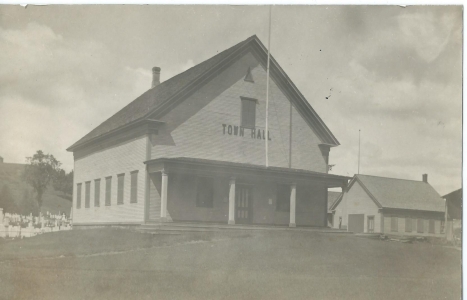 Town Hall, Lyndon Center Vt, (c. July 5, 1991)