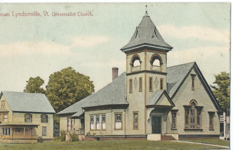 Lyndonville, VT, Universalist Church (c. 1908)