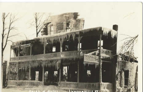 The Hotel Lyndon Jan 21 1924 Corner of Elm and Depot St.